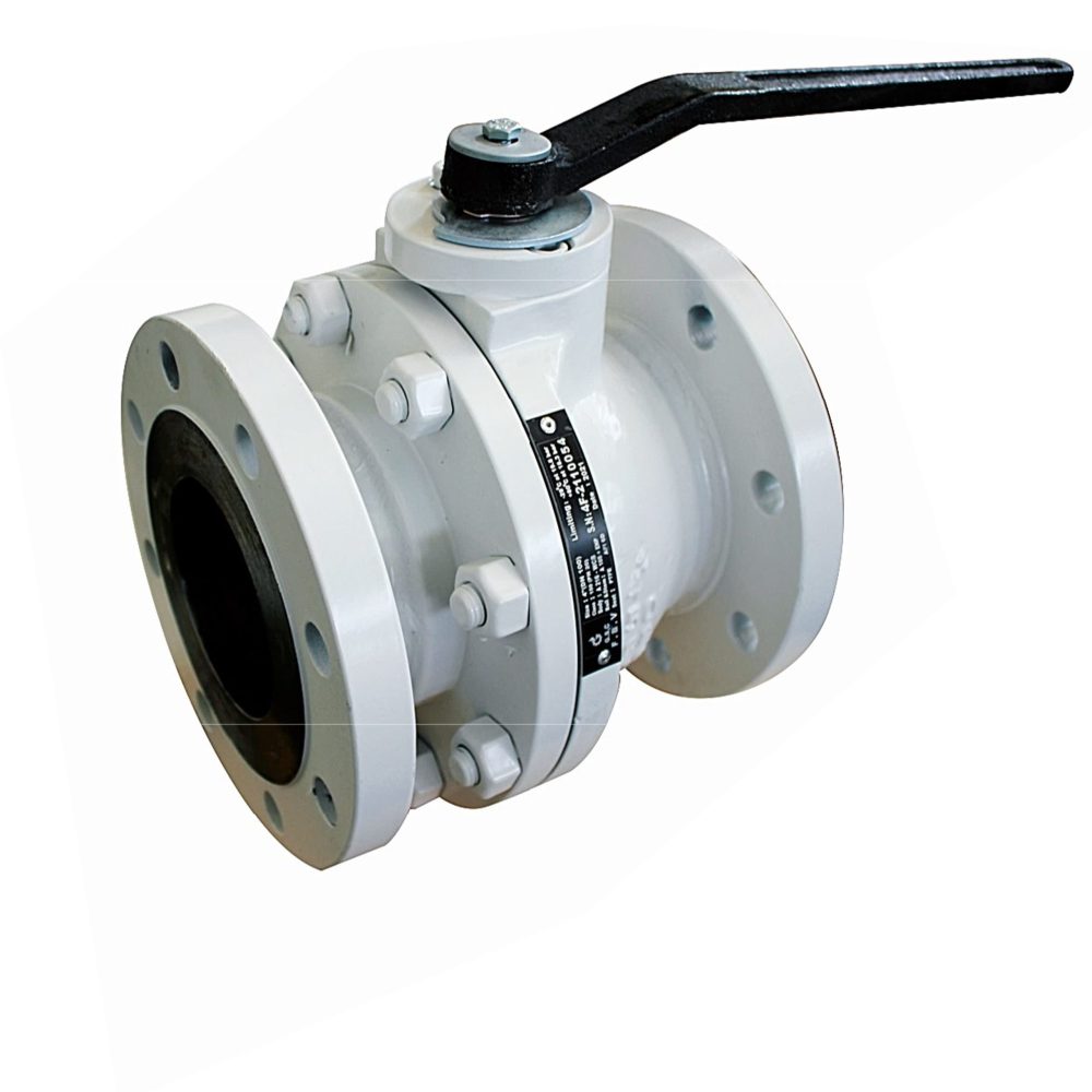 شیر توپی گاز BALL VALVE سایز "4 فلنجی